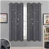 Image 1 : NEW REPACK NICETOWN KIDS STAR WINDOW CURTAINS