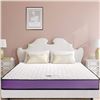 Image 1 : NEW BEDSTORY 6 INCH VIOLET BONNELL COIL KING SIZE