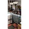 Image 1 : CONTEMPORARY 6' METAL STANDING FLOOR LAMPS (2)