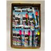 Image 1 : FLAT OF ASSORTED FLUORESCENT WINDOW MAKERS