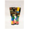 Image 1 : 2 PACKS OF 100 ASSORTED ZIP TIES