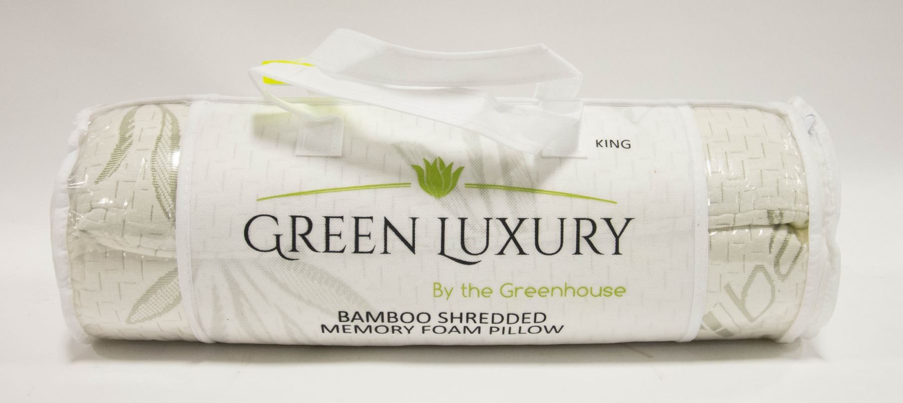 thumbnail image 2 of Excelsior Int Bamboo Memory Foam Pillow - King Size Hypoallergenic Luxury Pillow 2 of 6