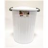 Image 1 : STERILITE 24 QT UTILITY GARBAGE CAN WHITE