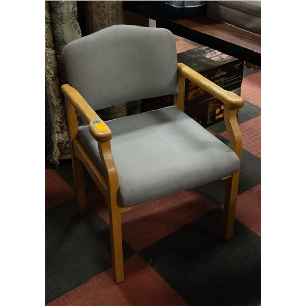 P.T. OAK WOOD ARMCHAIR