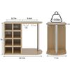 Image 2 : NEW SDHYL TABLE WINE RACK WITH GLASS HOLDER