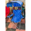 Image 1 : LARGE FESTIVAL/CAMPING CHAIR - FOLD-OVER