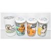 Image 1 : 3PC COLLECTIBLE WWF PEANUIT BUTTER JARS;