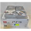 Image 1 : SONY PS3 BLACK 160GB (TESTED) PLUS 6 GAMES