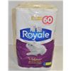 Image 1 : ROYALE 2 PLY TOILET PAPER 60 ROLLS