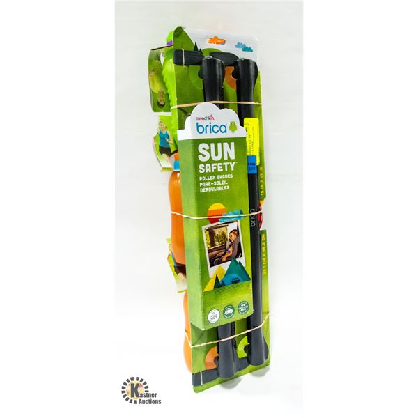 VEHICLE WINDOW ROLLER SUNSHADES & 6 KIDS