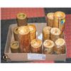 Image 1 : 3 PIECE CANDLE SET