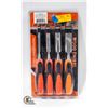 Image 1 : 4 PC WOOD CHISEL SET