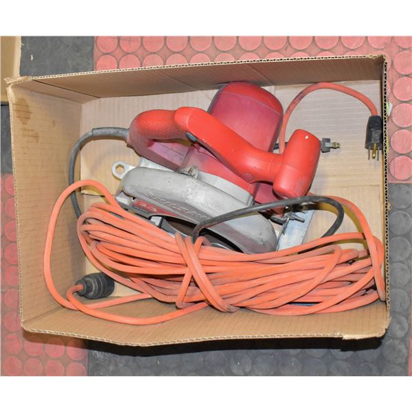 SKILL POWER SAW + EXTENSION CORD