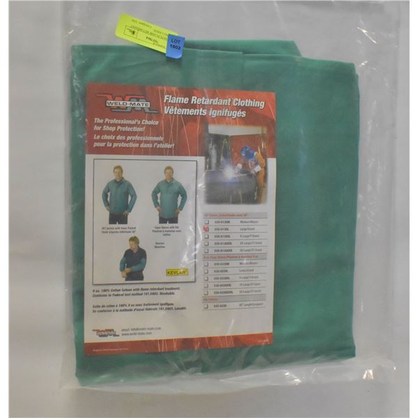 WELD-MATE FLAME RETARDANT CLOTHING LARGE