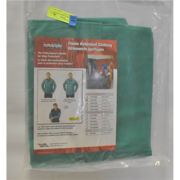 WELD-MATE FLAME RETARDANT CLOTHING LARGE