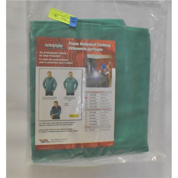 WELD-MATE FLAME RETARDANT CLOTHING LARGE