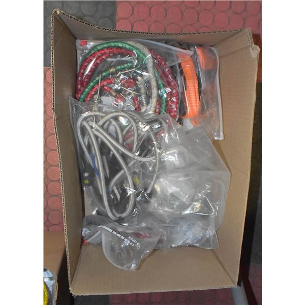 ASSORTED LOT OF BUNGIE CORD/TIE DOWNS