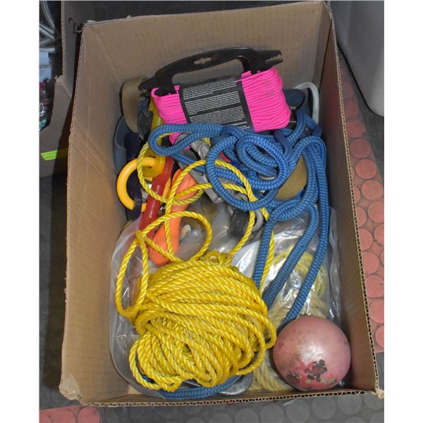 NYLON ROPE(S), ASSORTED LENGTHS / THICKNESSES