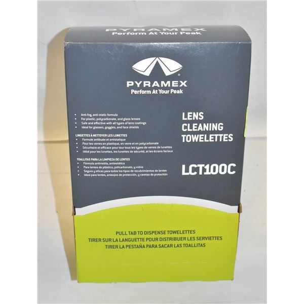 PYRAMEX LENS CLEANING TOWELETTES