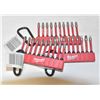 Image 1 : 3 PACK OF MILWAUKEE SCREWDRIVER BITS