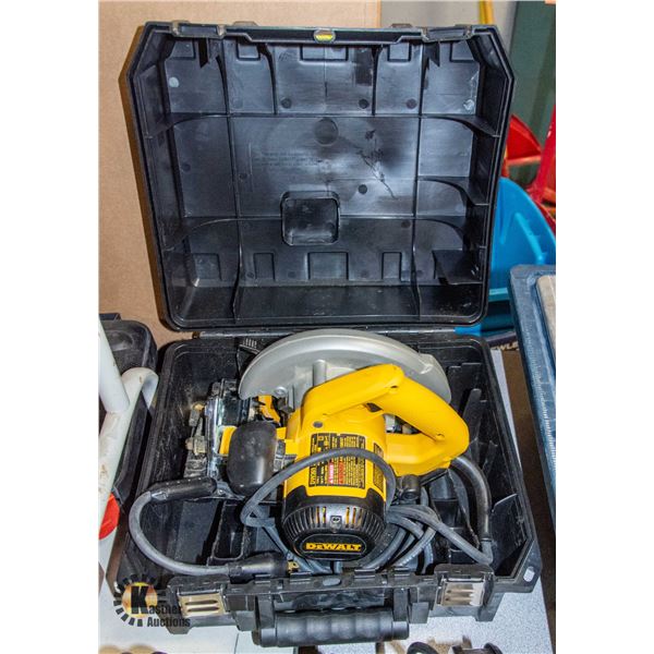 DEWALT DW369 7-1/4" CIRCULAR SAW W/ ELECTRIC BRAKE