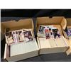 Image 2 : 4 BOXES OF ASSORTED SPORTS CARDS INCLUDING; O-PEE-CHEE 1991 HOCKEY, LEAF 1991 PINNACLE BASEBALL,