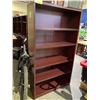 Image 1 : 6 TIER WOOD SHELVING UNIT 35X14X65"