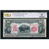 Image 1 : 1901 $10 Bison Legal Tender Note PCGS 40