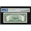 Image 2 : 1934D $5 STAR Silver Certificate PMG 64EPQ