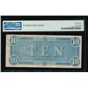 Image 2 : 1864 $10 T-68 Confederate PMG 63EPQ