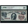 Image 1 : 1880 $1 Legal Tender Note PMG 58