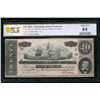 Image 1 : 1864 $20 T-67 Confederate PCGS 64