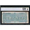 Image 2 : 1864 $20 T-67 Confederate PCGS 64