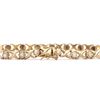 Image 2 : Plated 18KT Yellow Gold 0.21ctw Diamond Bracelet