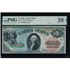Image 1 : 1869 $1 Rainbow Legal Tender Note PMG 58EPQ