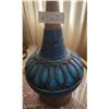 Image 3 : Stunning Large Lamp With Teal And Wood Accents