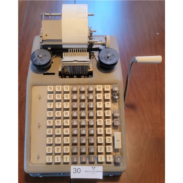 Vintage Burroughs Mechanical Adding Calculator Beck Auctions Inc Vintage burroughs mechanical adding calculator beck auctions inc