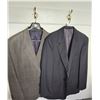 2 Wool Men's Suit Jackets Size 44