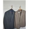 2 Men's Suit Jackets one is Size 46 and other believe to be size 44