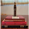 Image 3 : Four Indigenous Books With Carved Totem Pole From Banff