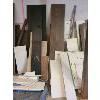Image 1 : JOB LOT - MISC SHELVING & CABINET PANELING - SEE ALL PICS