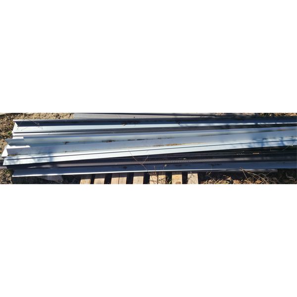 JOB LOT - L TRACK ALUMINUM SIDING EDGES 