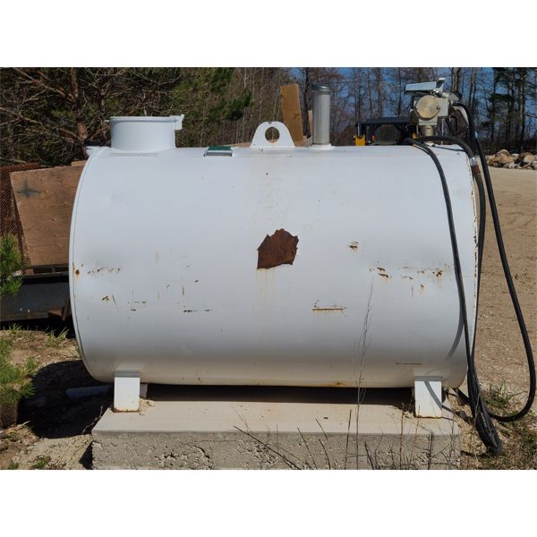 2200L DIESEL TANK W/ FUEL, PUMP & NOZZLE 