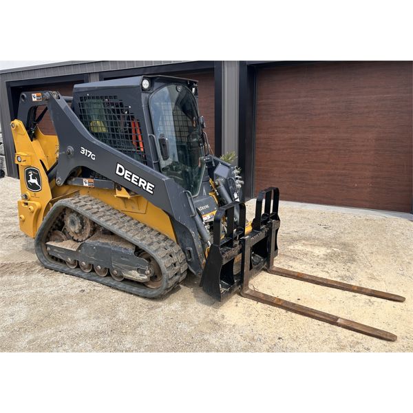 2022 JOHN DEERE MODEL 317G SKID STEER ON TRACKS
