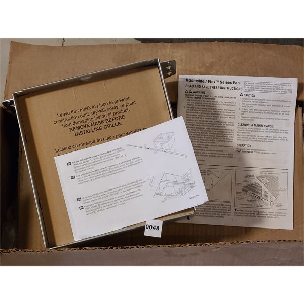 LOT OF 4 - FAN HOUSING W/ HARDWARE - AS NEW