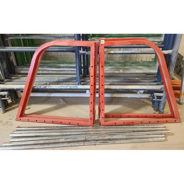 CEILING MOUNT TIRE HOLDER