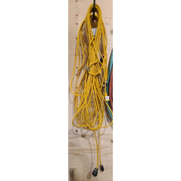 LOT OF 2 - EXTENTION CORDS