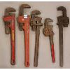 Image 1 : LOT OF 5 - PIPE WRENCHES