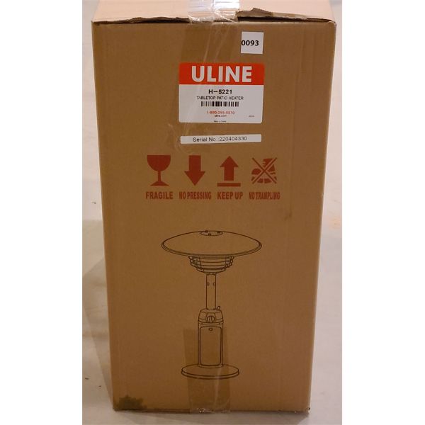 TABLE TOP PATIO HEATER - NEW IN BOX
