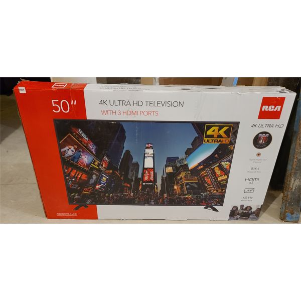 RCA 50 INCH HD TV - NEW IN BOX